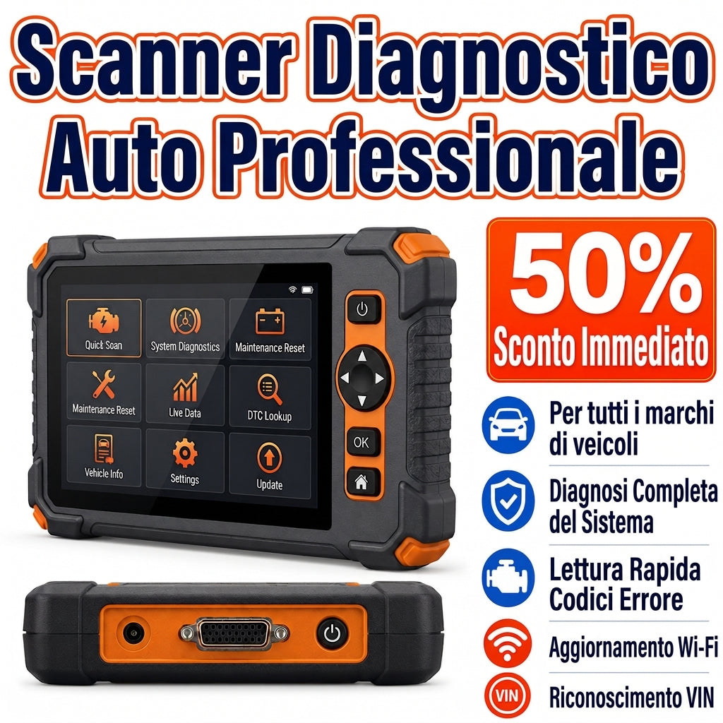 Profi Dispositivo diagnostico auto Auto OBD2 Scanner All System Auslesegerät