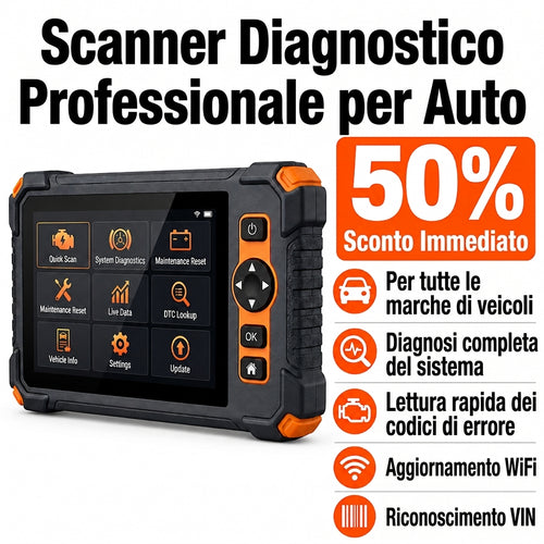 Profi Dispositivo diagnostico auto Auto OBD2 Scanner All System Auslesegerät
