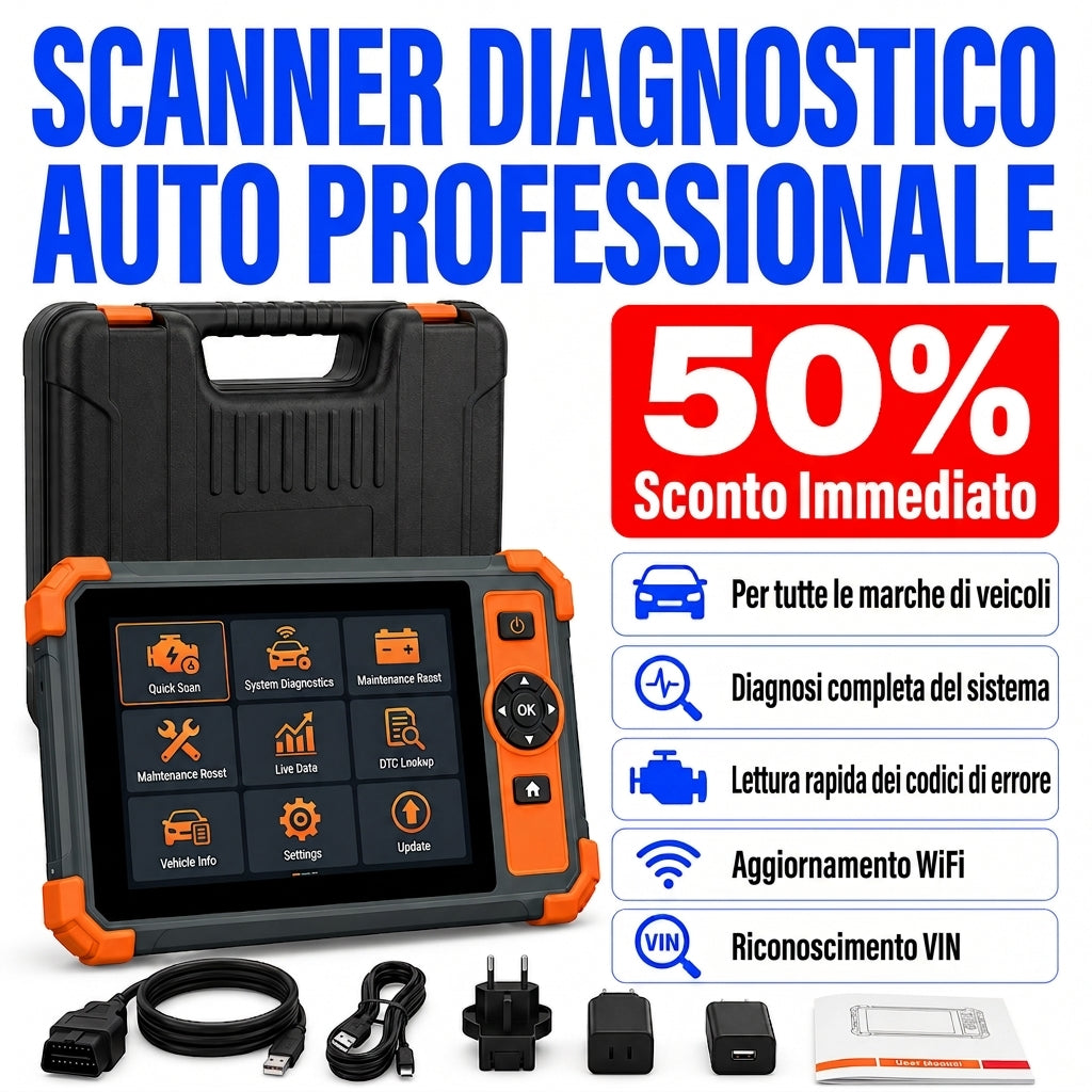 Profi Dispositivo diagnostico auto Auto OBD2 Scanner All System Auslesegerät